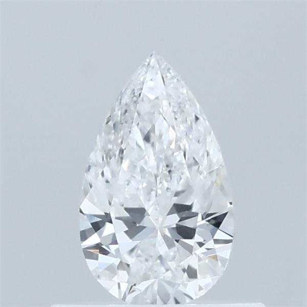 0.50 Carat Pear Lab Grown Diamond, Very Good Polish, D Color, VS1 Clarity