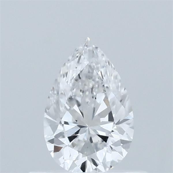 0.52 Carat Pear Lab Grown Diamond, Very Good Polish, D Color, VS1 Clarity