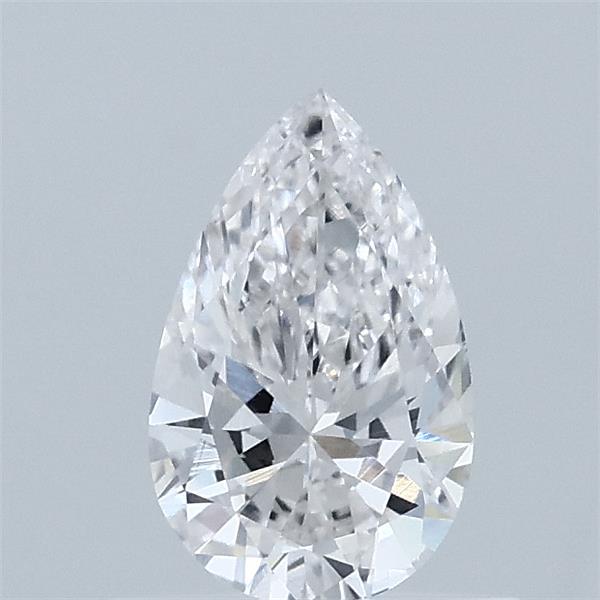 0.53 Carat Pear Lab Grown Diamond, Very Good Polish, E Color, VS1 Clarity