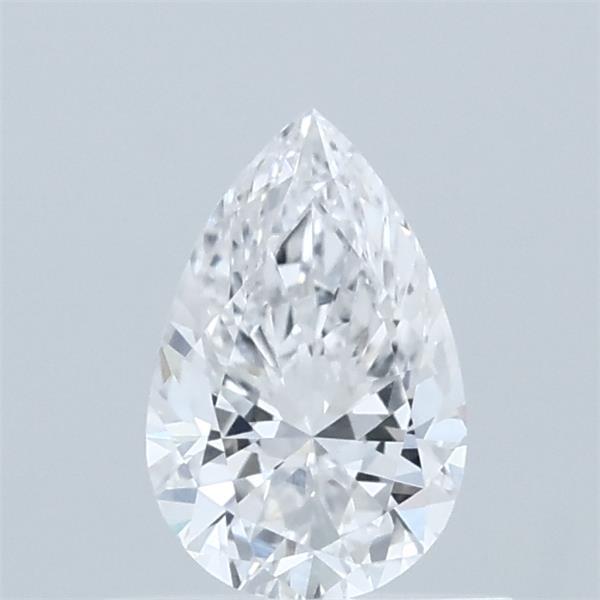 0.54 Carat Pear Lab Grown Diamond, Excellent Polish, E Color, VVS1 Clarity