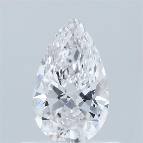 0.55 Carat Pear Lab Grown Diamond, Excellent Polish, E Color, VVS2 Clarity