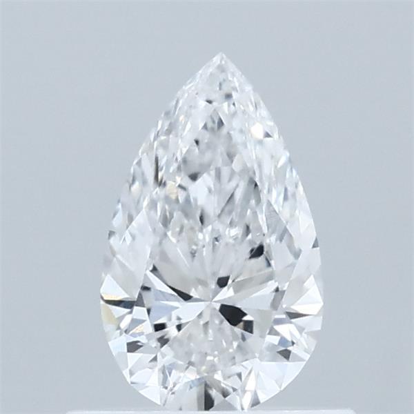 0.55 Carat Pear Lab Grown Diamond, Very Good Polish, D Color, VVS1 Clarity