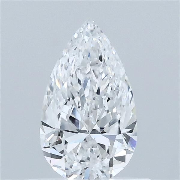 0.60 Carat Pear Lab Grown Diamond, Very Good Polish, D Color, VS1 Clarity