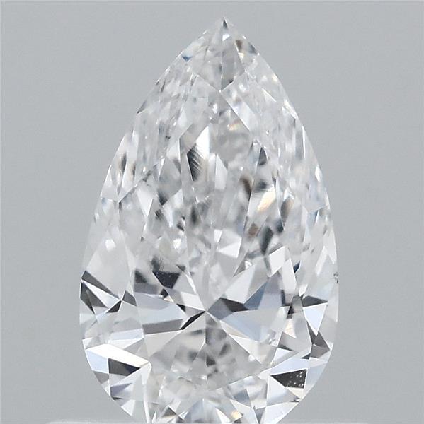 0.61 Carat Pear Lab Grown Diamond, Very Good Polish, D Color, VS1 Clarity