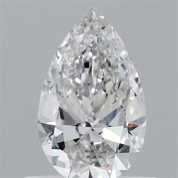 0.62 Carat Pear Lab Grown Diamond, Excellent Polish, F Color, VS1 Clarity