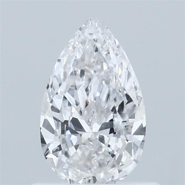 0.62 Carat Pear Lab Grown Diamond, Very Good Polish, E Color, VVS2 Clarity