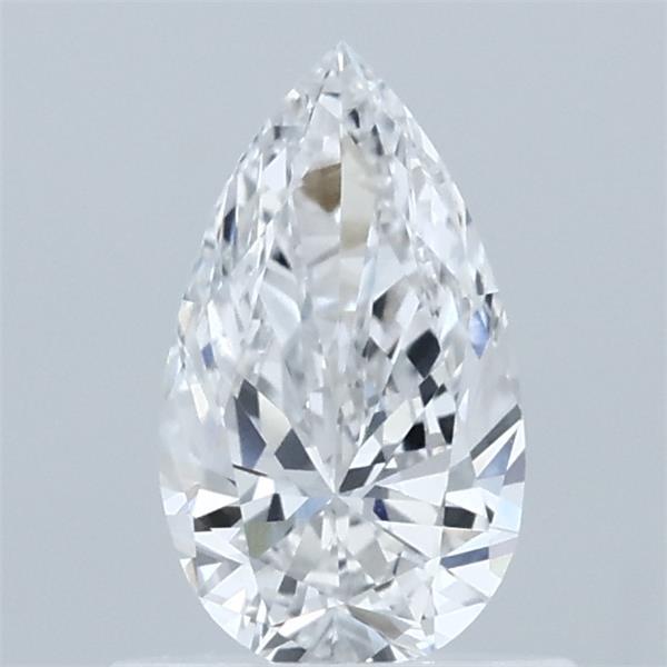 0.62 Carat Pear Lab Grown Diamond, Very Good Polish, E Color, VVS2 Clarity