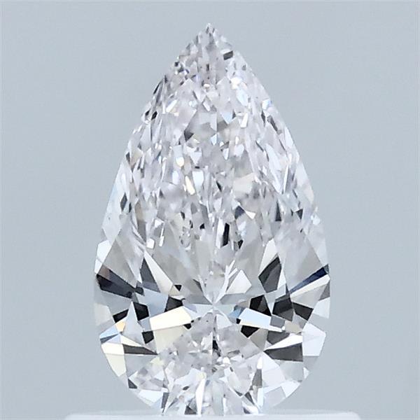 0.62 Carat Pear Lab Grown Diamond, Very Good Polish, F Color, VS1 Clarity