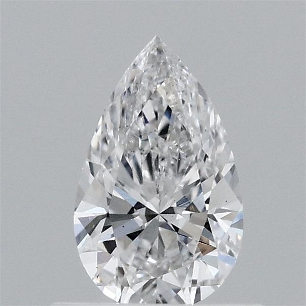 0.64 Carat Pear Lab Grown Diamond, Excellent Polish, E Color, VS1 Clarity