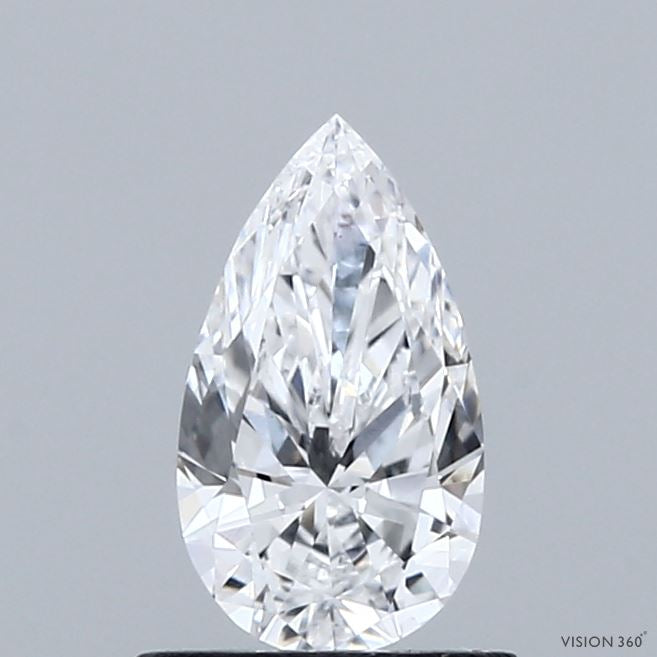 0.70 Carat Pear Lab Grown Diamond, Very Good Polish, D Color, VS1 Clarity