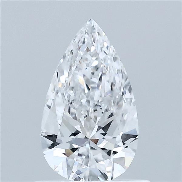 0.70 Carat Pear Lab Grown Diamond, Very Good Polish, D Color, VS1 Clarity