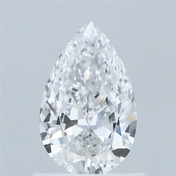0.70 Carat Pear Lab Grown Diamond, Very Good Polish, D Color, VVS1 Clarity