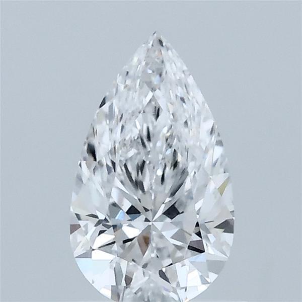 0.71 Carat Pear Lab Grown Diamond, Very Good Polish, D Color, VS1 Clarity