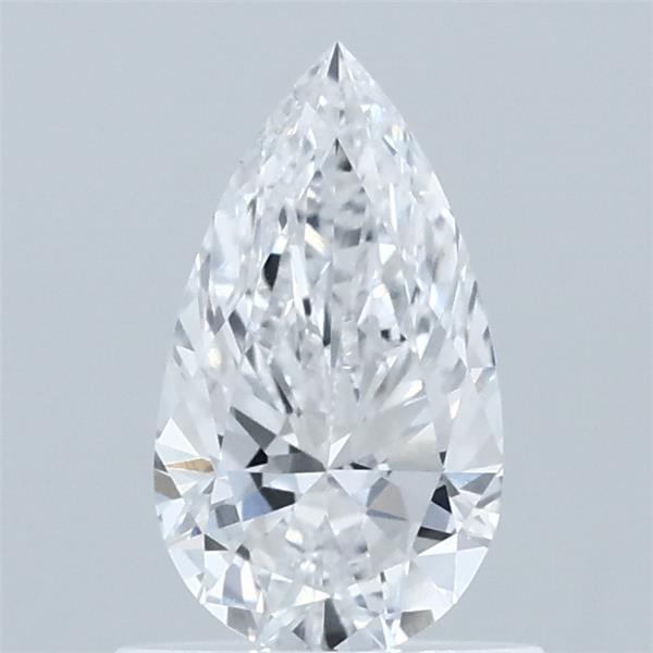 0.72 Carat Pear Lab Grown Diamond, Very Good Polish, D Color, VS1 Clarity