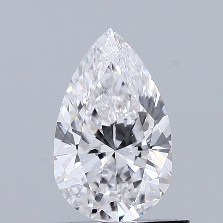 0.72 Carat Pear Lab Grown Diamond, Very Good Polish, F Color, VVS2 Clarity