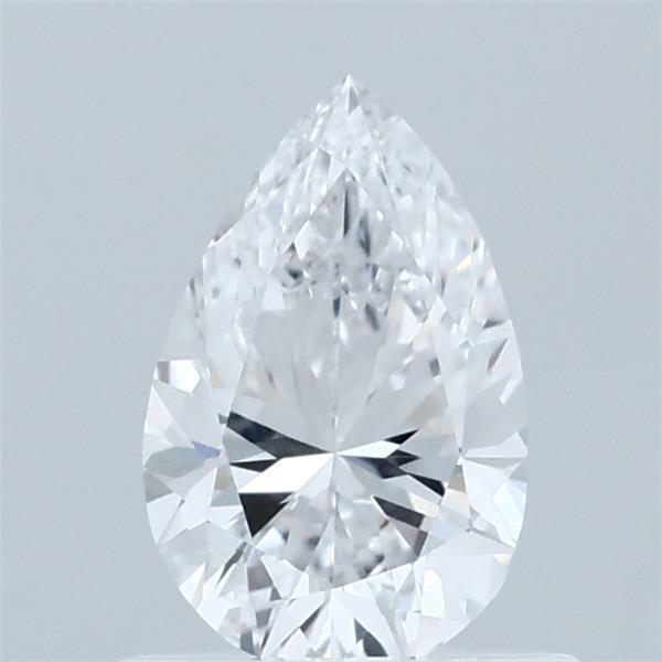 0.73 Carat Pear Lab Grown Diamond, Very Good Polish, D Color, VVS2 Clarity