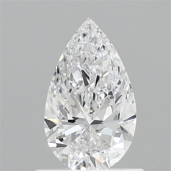 0.73 Carat Pear Lab Grown Diamond, Very Good Polish, D Color, VVS2 Clarity