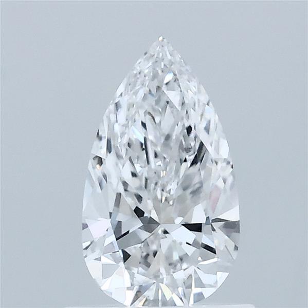0.75 Carat Pear Lab Grown Diamond, Very Good Polish, D Color, VVS2 Clarity