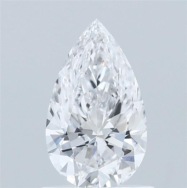0.88 Carat Pear Lab Grown Diamond, Very Good Polish, D Color, VVS1 Clarity