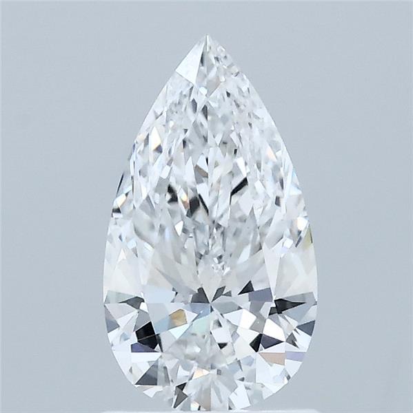 1.00 Carat Pear Lab Grown Diamond, Excellent Polish, E Color, VS1 Clarity