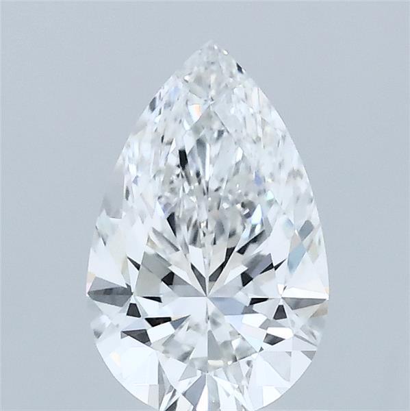 1.00 Carat Pear Lab Grown Diamond, Excellent Polish, E Color, VVS2 Clarity