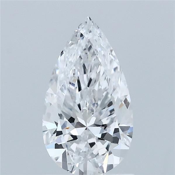 1.00 Carat Pear Lab Grown Diamond, Very Good Polish, D Color, VS1 Clarity