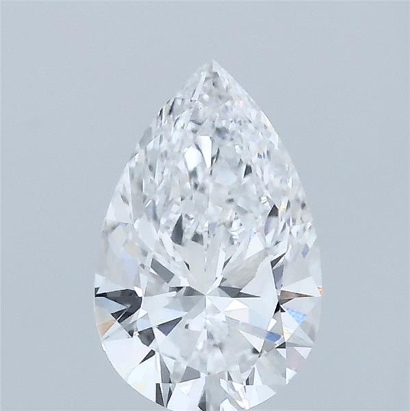 1.01 Carat Pear Lab Grown Diamond, Excellent Polish, E Color, VVS2 Clarity