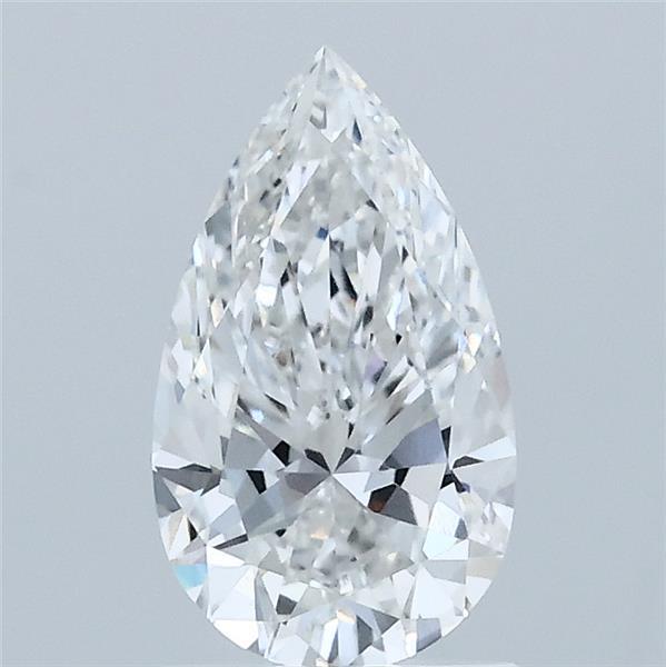 1.01 Carat Pear Lab Grown Diamond, Excellent Polish, F Color, VVS2 Clarity