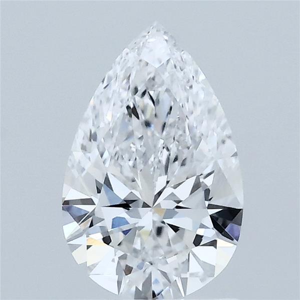 1.02 Carat Pear Lab Grown Diamond, Excellent Polish, D Color, VVS1 Clarity