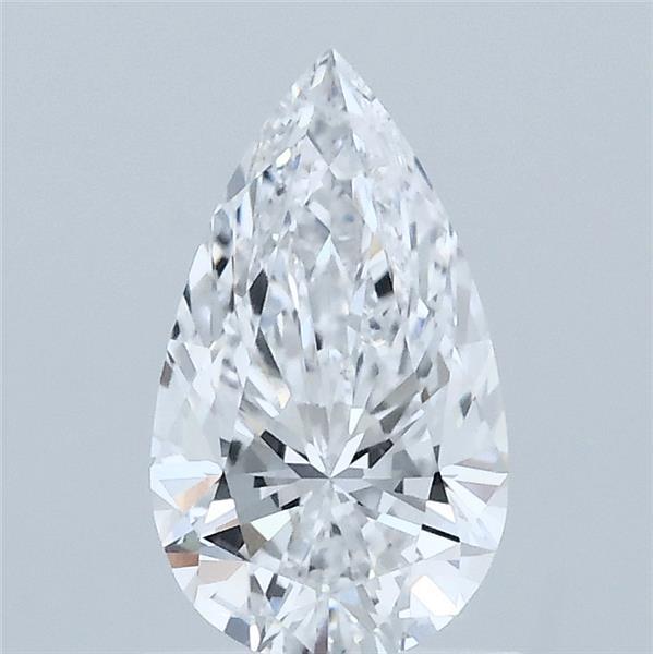 1.02 Carat Pear Lab Grown Diamond, Excellent Polish, D Color, VVS1 Clarity