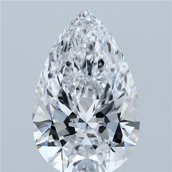 10.23 Carat Pear Lab Grown Diamond, Excellent Polish, D Color, VVS2 Clarity