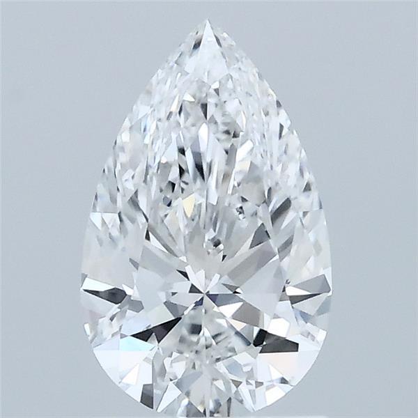 1.03 Carat Pear Lab Grown Diamond, Excellent Polish, E Color, VVS1 Clarity