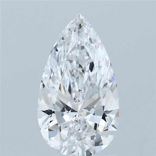 1.06 Carat Pear Lab Grown Diamond, Excellent Polish, D Color, VS1 Clarity