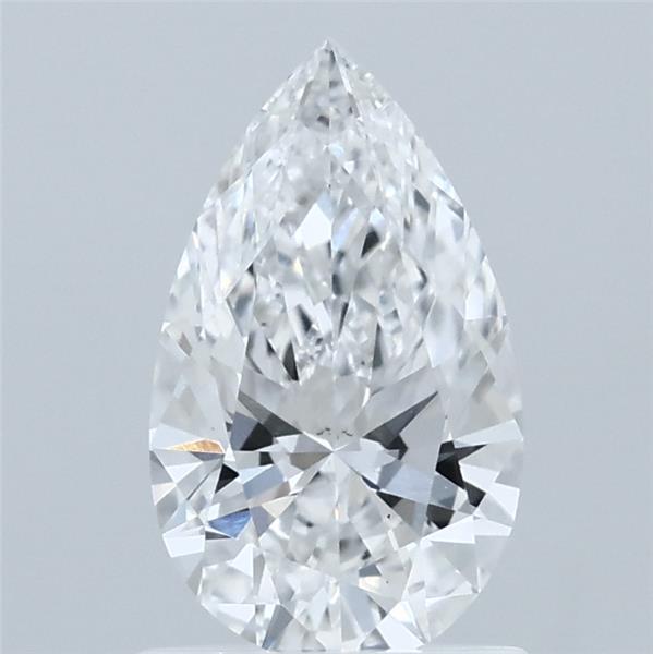 1.07 Carat Pear Lab Grown Diamond, Excellent Polish, D Color, VS2 Clarity