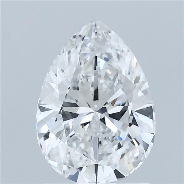1.09 Carat Pear Lab Grown Diamond, Excellent Polish, D Color, VVS2 Clarity