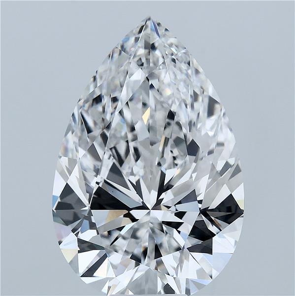 11.04 Carat Pear Lab Grown Diamond, Excellent Polish, E Color, VVS2 Clarity