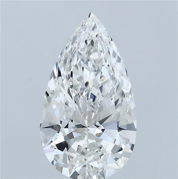 2.03 Carat Pear Lab Grown Diamond, Excellent Polish, F Color, VVS2 Clarity
