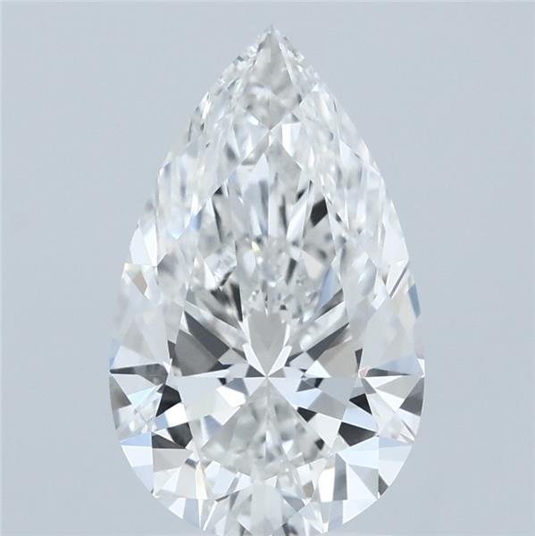 2.09 Carat Pear Lab Grown Diamond, Excellent Polish, F Color, VVS1 Clarity