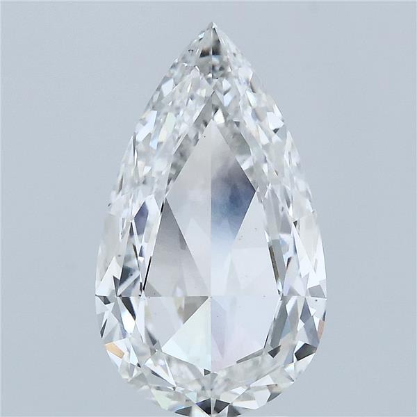 3.01 Carat Pear Lab Grown Diamond, Excellent Polish, E Color, VS1 Clarity