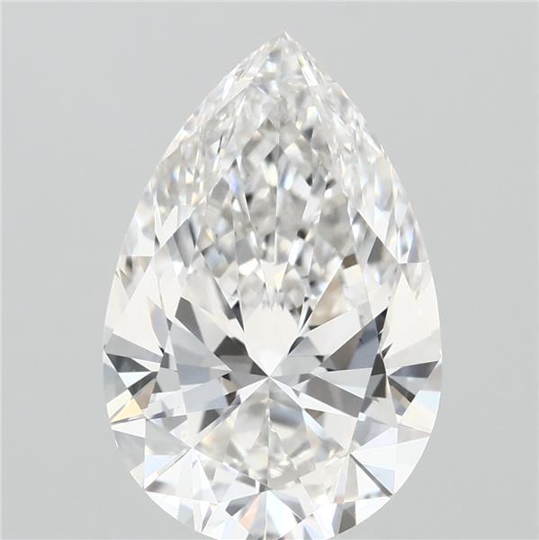 5.03 Carat Pear Lab Grown Diamond, Excellent Polish, F Color, VS1 Clarity