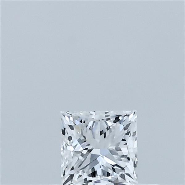 0.30 Carat Princess Lab Grown Diamond, Very Good Polish, D Color, VVS2 Clarity