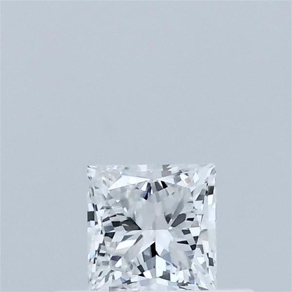 0.34 Carat Princess Lab Grown Diamond, Very Good Polish, D Color, VVS1 Clarity