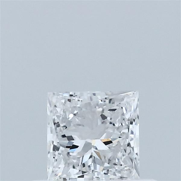0.45 Carat Princess Lab Grown Diamond, Very Good Polish, D Color, VVS1 Clarity