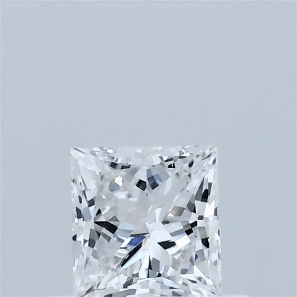 0.47 Carat Princess Lab Grown Diamond, Very Good Polish, D Color, VVS2 Clarity