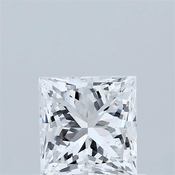 0.70 Carat Princess Lab Grown Diamond, Very Good Polish, D Color, VS1 Clarity