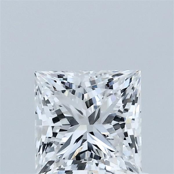 0.92 Carat Princess Lab Grown Diamond, Very Good Polish, D Color, VVS2 Clarity