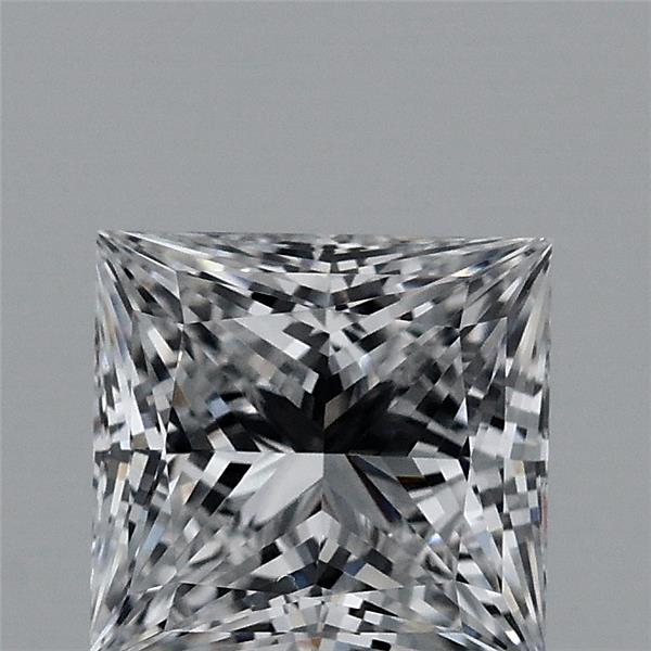 0.99 Carat Princess Lab Grown Diamond, Excellent Polish, D Color, VVS2 Clarity