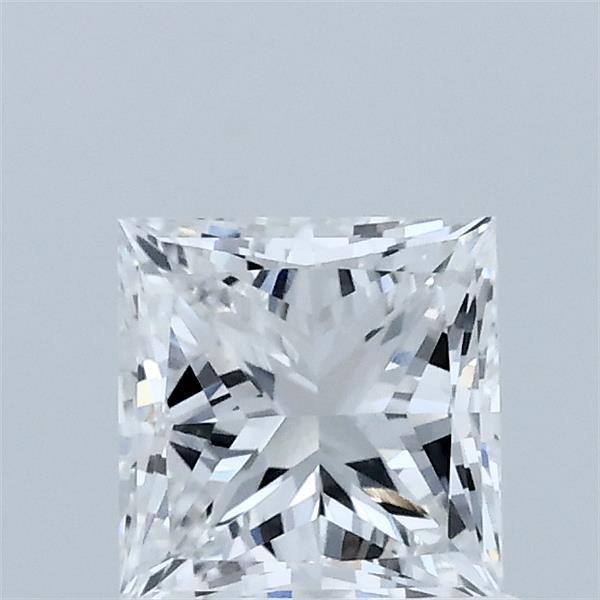1.02 Carat Princess Lab Grown Diamond, Very Good Polish, D Color, VVS2 Clarity