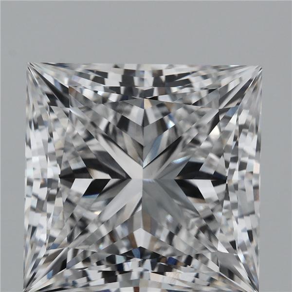 10.27 Carat Princess Lab Grown Diamond, Excellent Polish, E Color, VVS2 Clarity