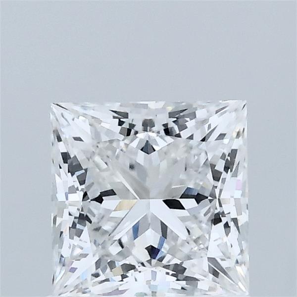1.10 Carat Princess Lab Grown Diamond, Excellent Polish, D Color, VVS2 Clarity